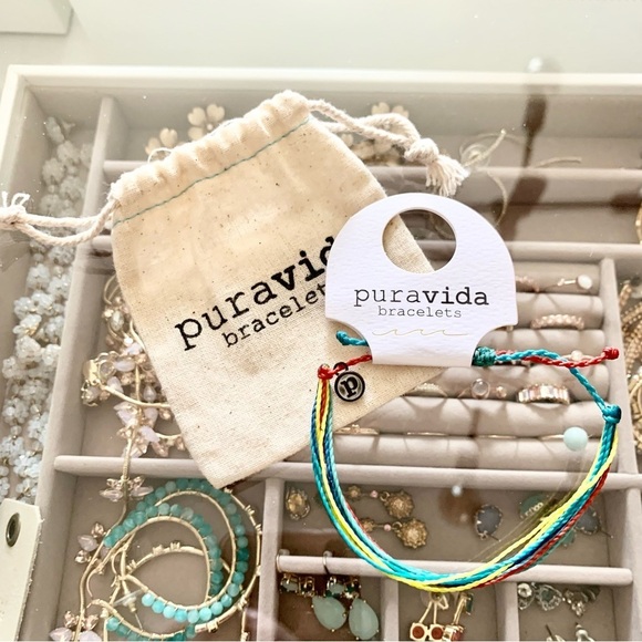 Rainbow Original Cord Bracelet by Pura Vida - Picture 1 of 2
